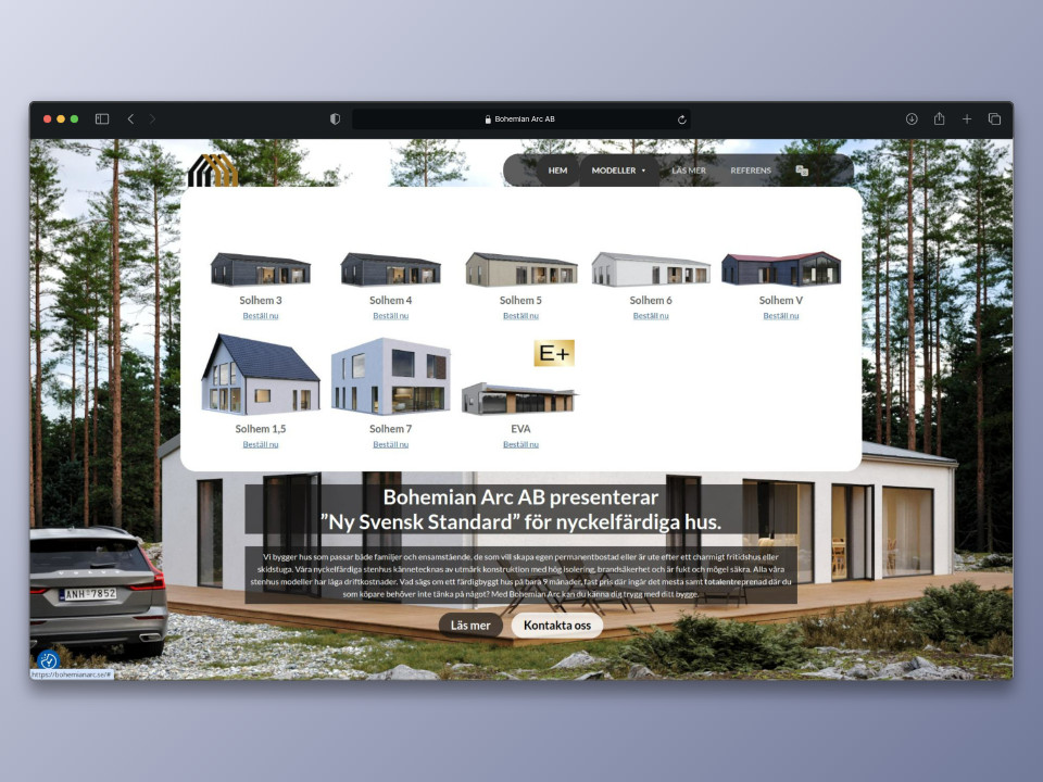 Multilanguage WordPress website with home constructor